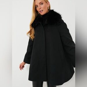 Tuckernuck Fur Collar Cecile Swing Cape